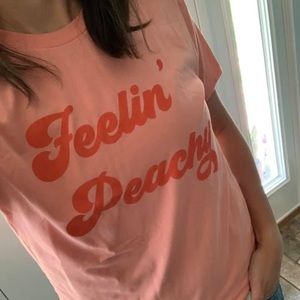 Feelin’ Peachy Graphic Tee - New!